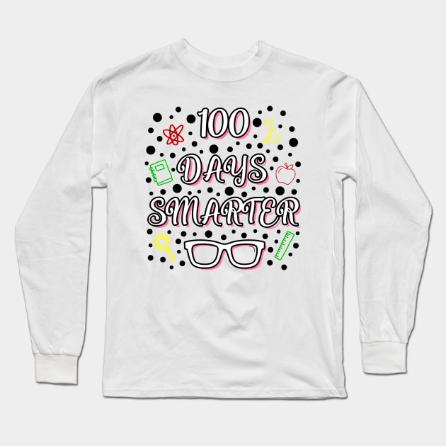 100 Days Smarter ! Long Sleeve T-Shirt by Ibrahim241